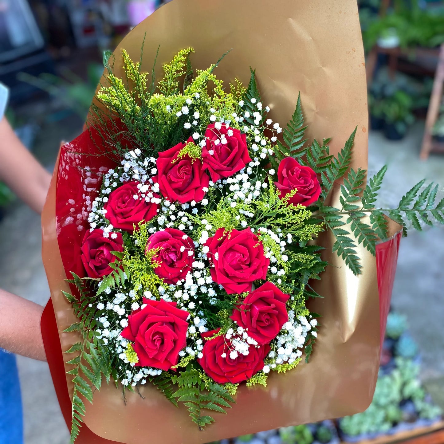 Buquê Paixão Infinita - Rancho das Plantas