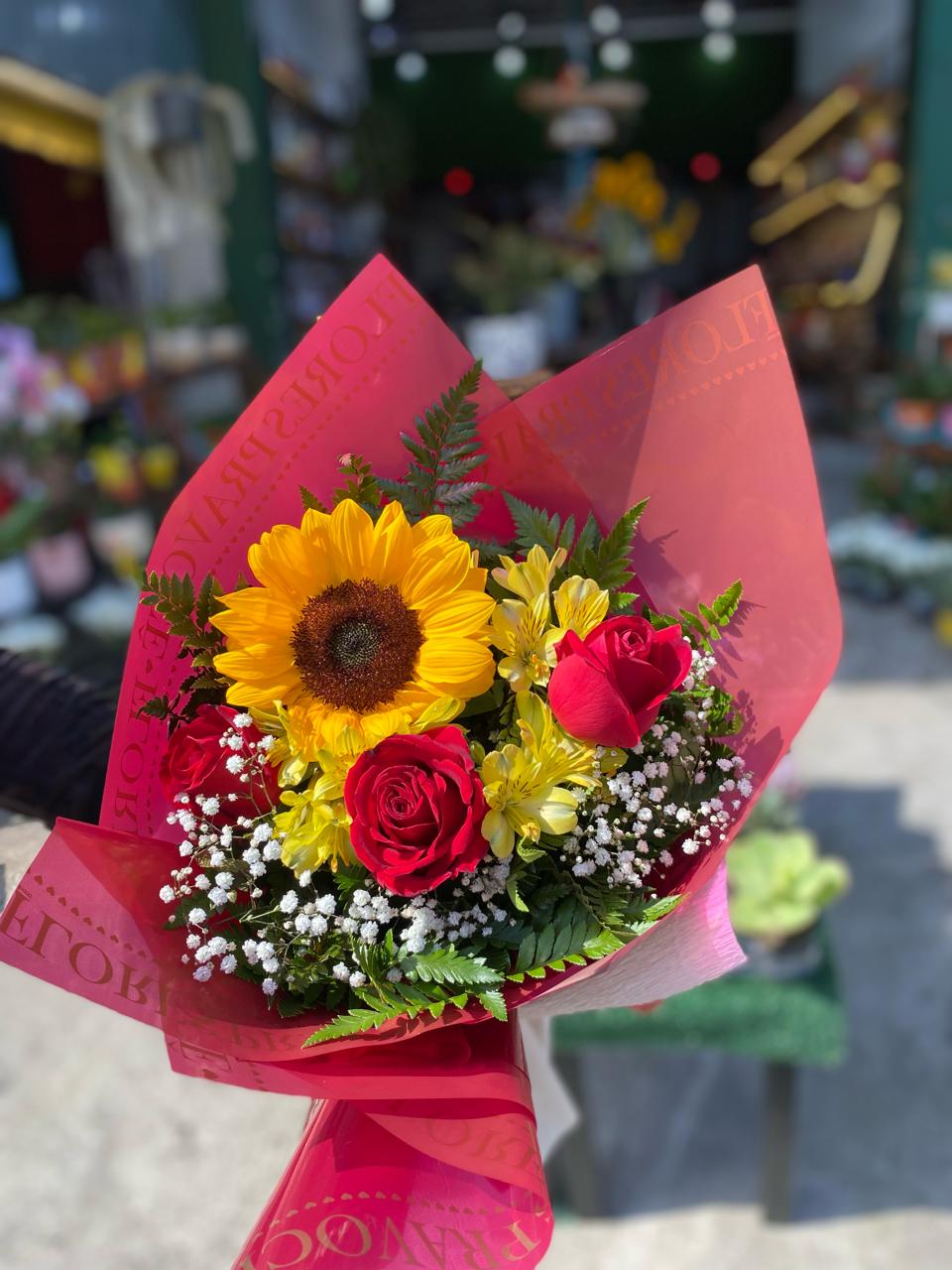 Buquê Luz e amor
