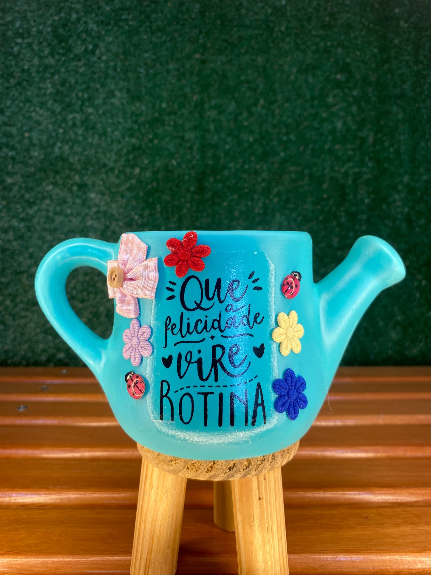 Regador Azul Artesanal