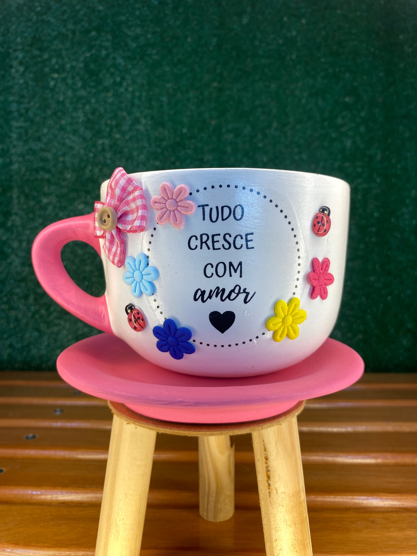 Xícara Artesanal Branca