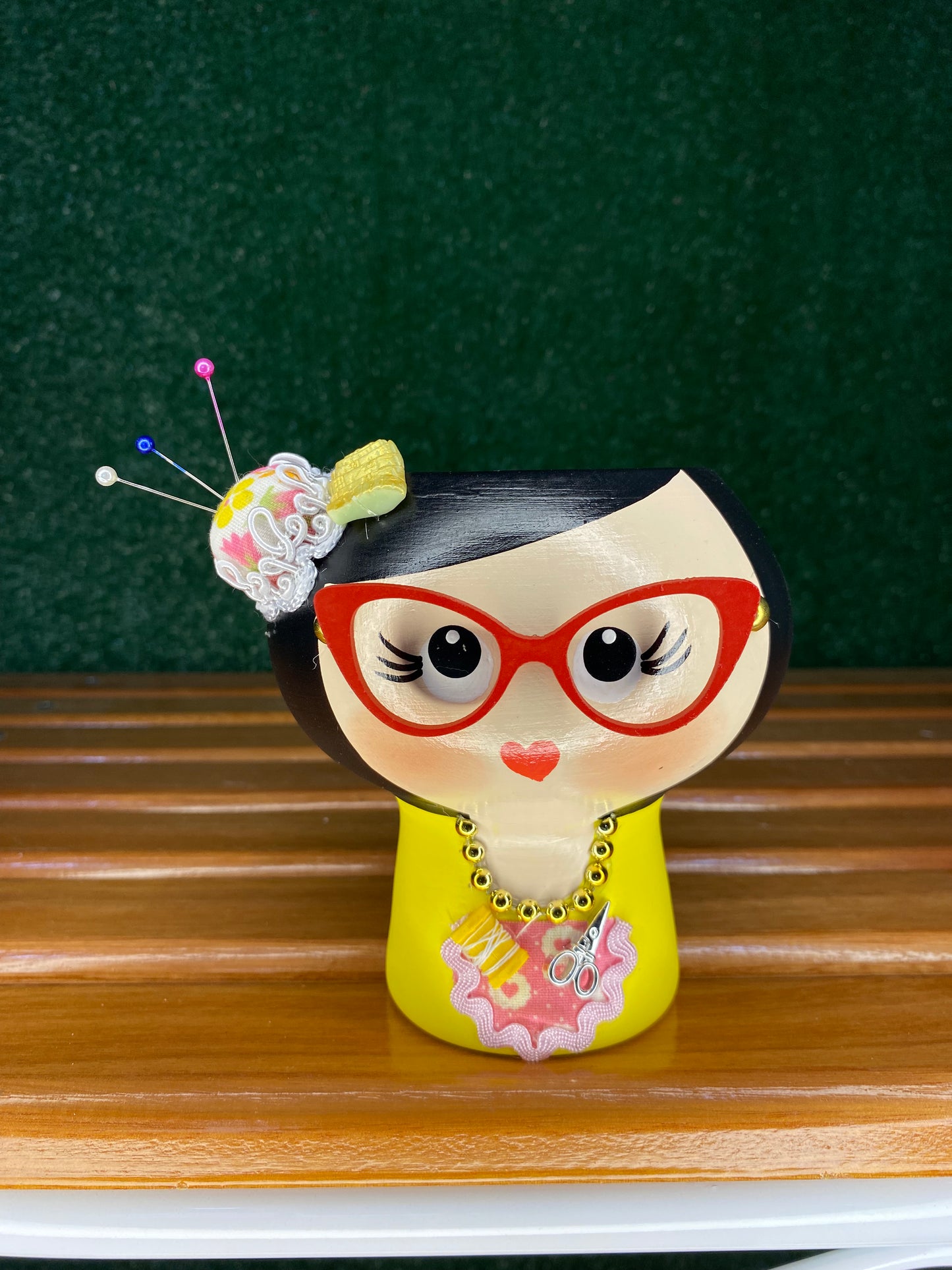 Vaso decorativo Costureira