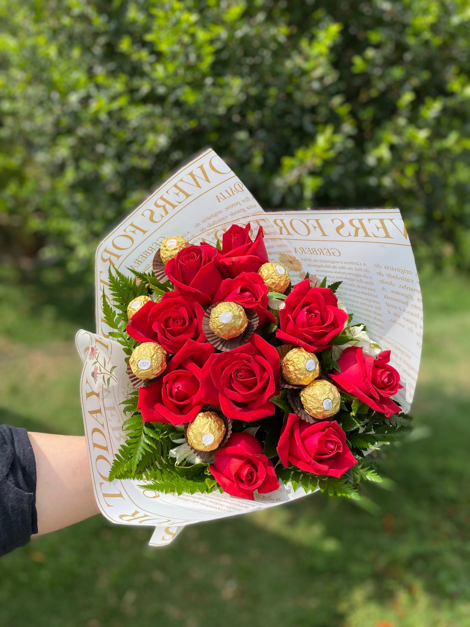 Buquês Com Chocolates