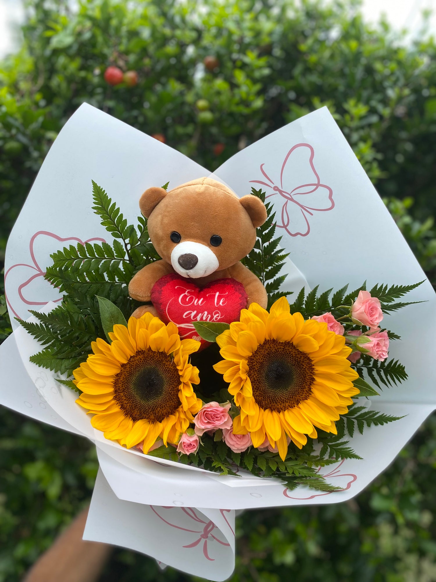 Buquês com Pelúcias