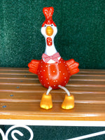 Vermelha com Cabeça Branca