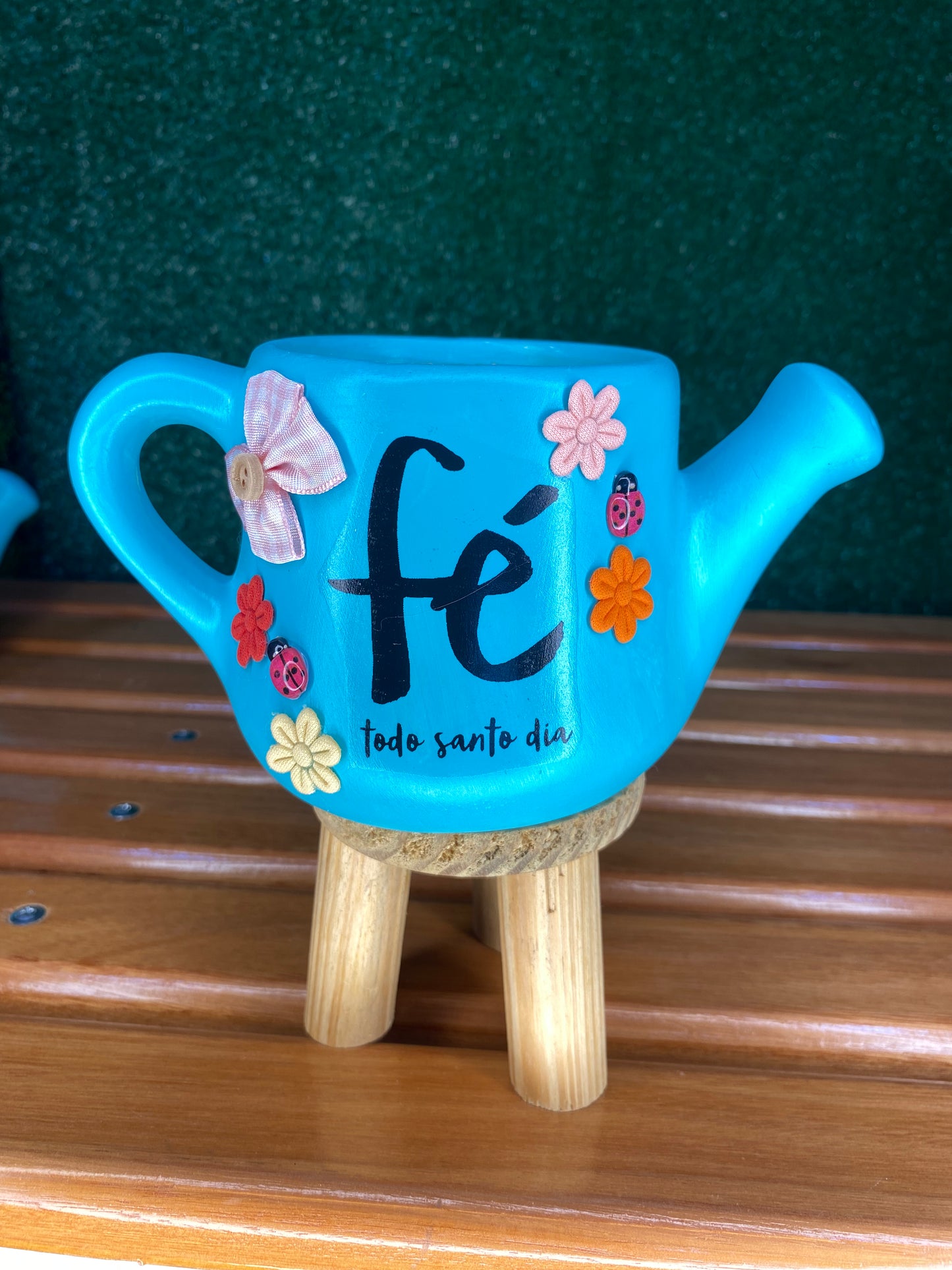 Regador Azul  Artesanal