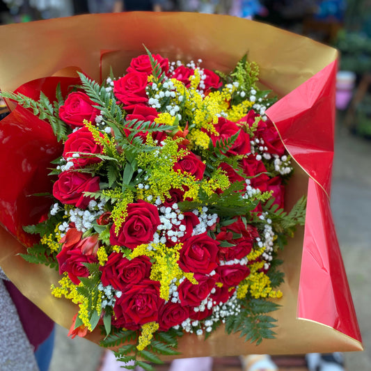 Buquê Clássico 30 Rosas